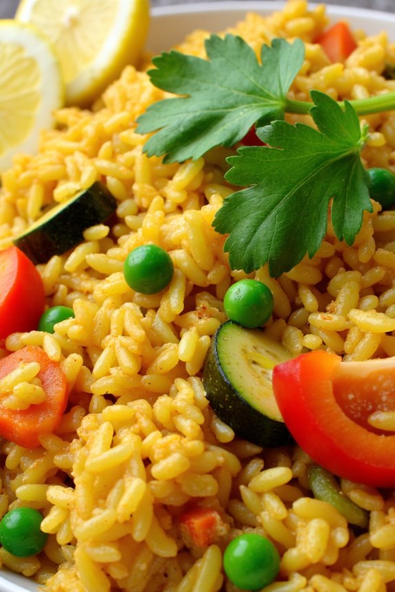 curried vegetable fried rice recipe