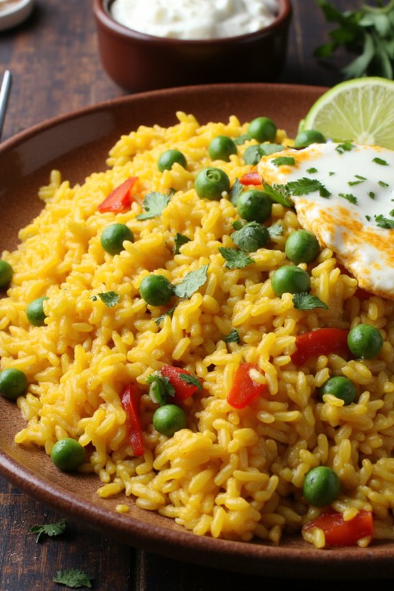 curry coconut fried rice delight