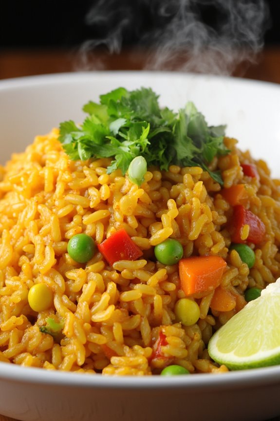curry infused fried rice recipe