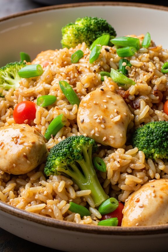 delicious chicken broccoli stir fry