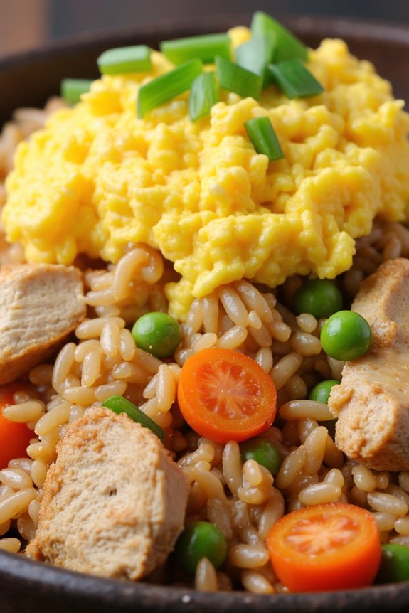 delicious customizable chicken fried rice
