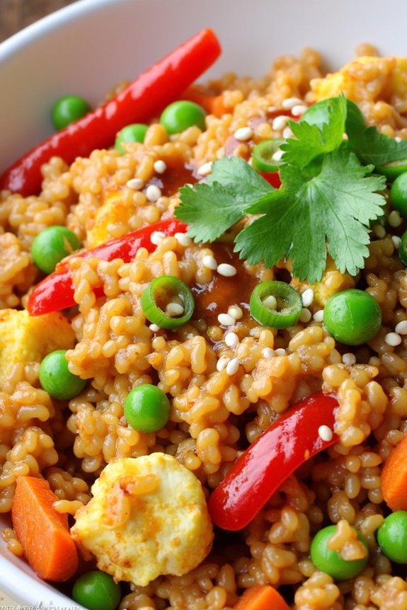 delicious low carb teriyaki rice