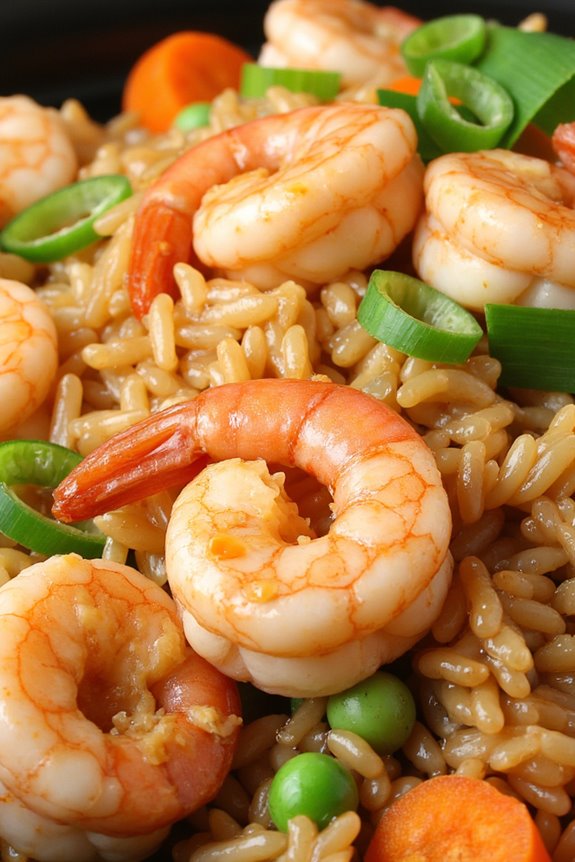 delicious shrimp fried rice