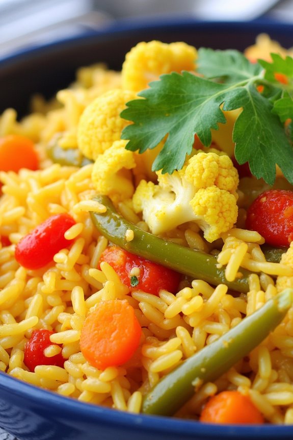 delicious slow cooked vegetable curry