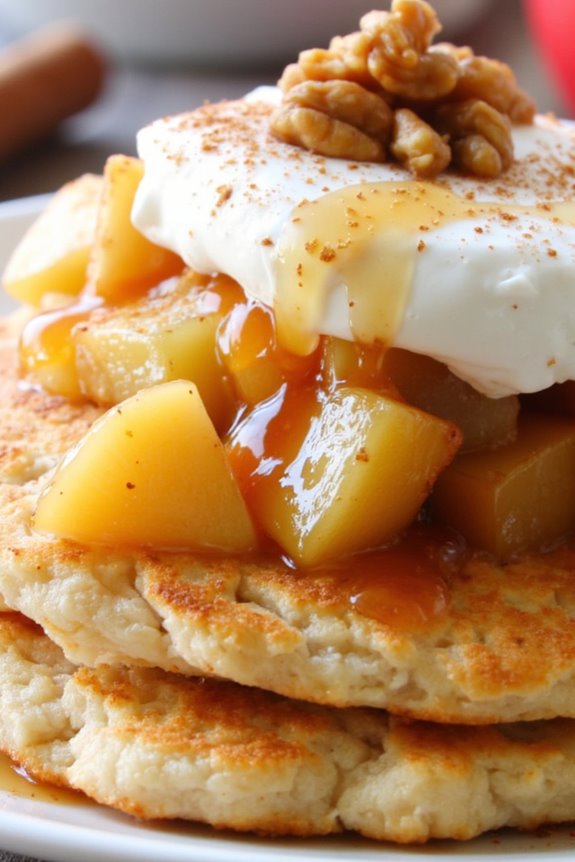 delightful apple cinnamon rice cakes