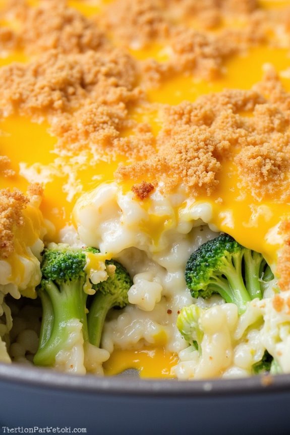 easy broccoli rice casserole