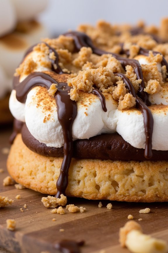 elegant s mores dessert rice cakes