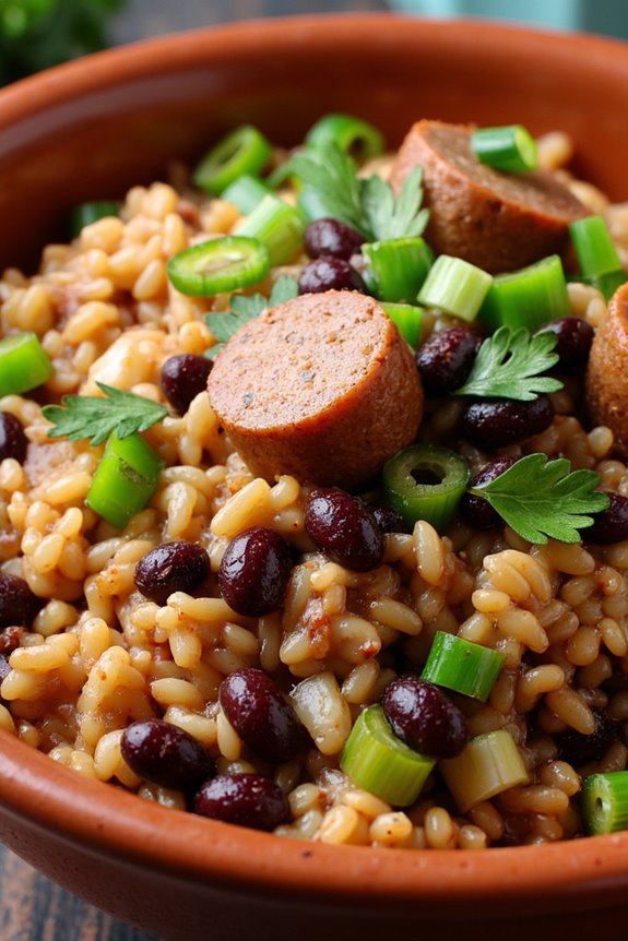 flavorful cajun rice dish
