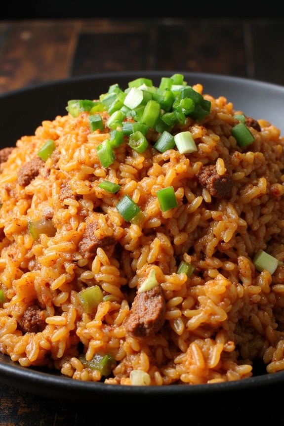 flavorful creole rice dish