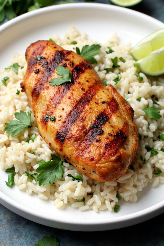 flavorful grilled chicken dish