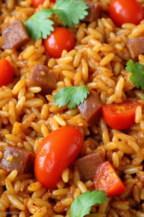 flavorful slow cooker rice