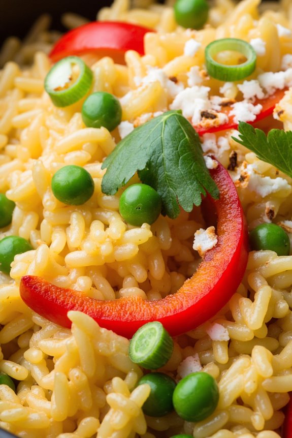 flavorful slow cooker rice