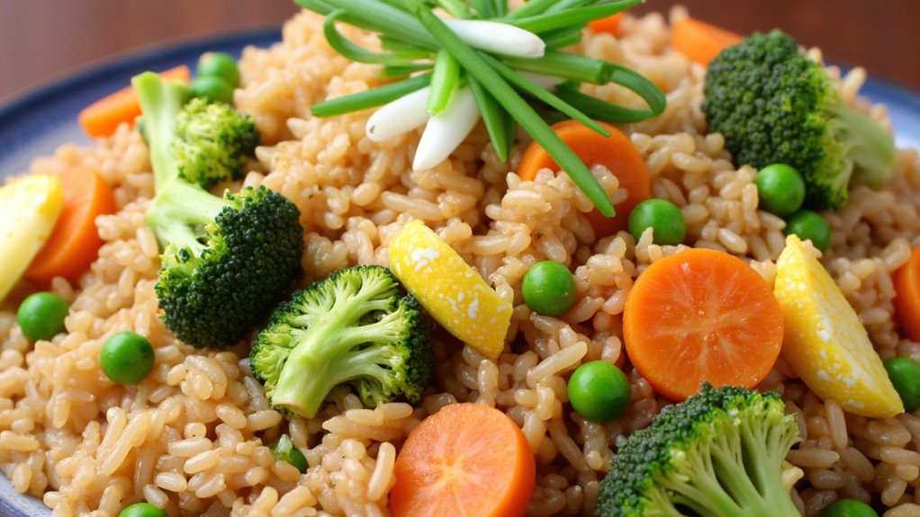 10 Wholesome Vegetable Fried Rice Recipes That Add Freshness fresh vegetable fried rice
