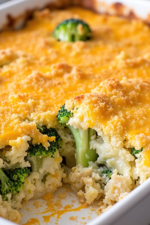gluten free broccoli rice casserole