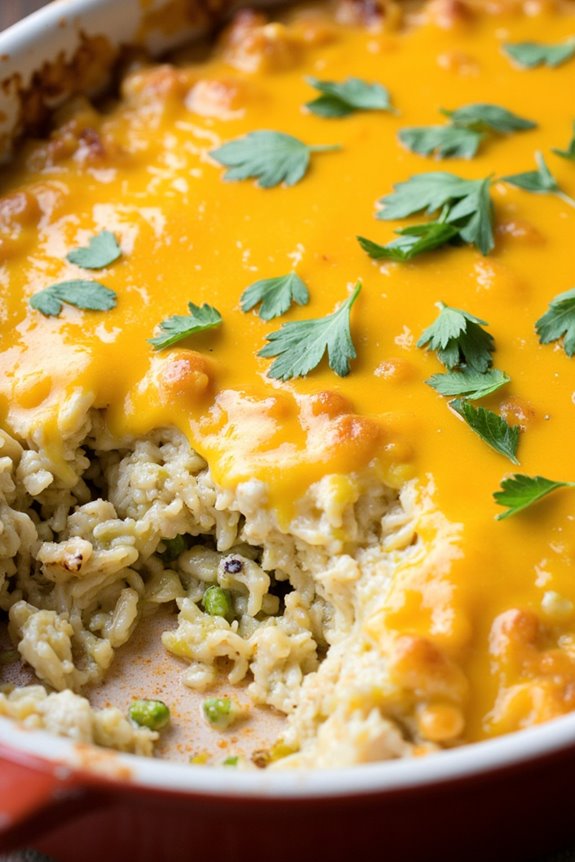 gluten free chicken rice casserole