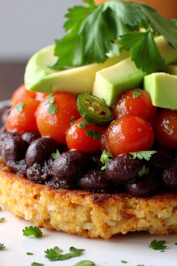 healthy black bean snack