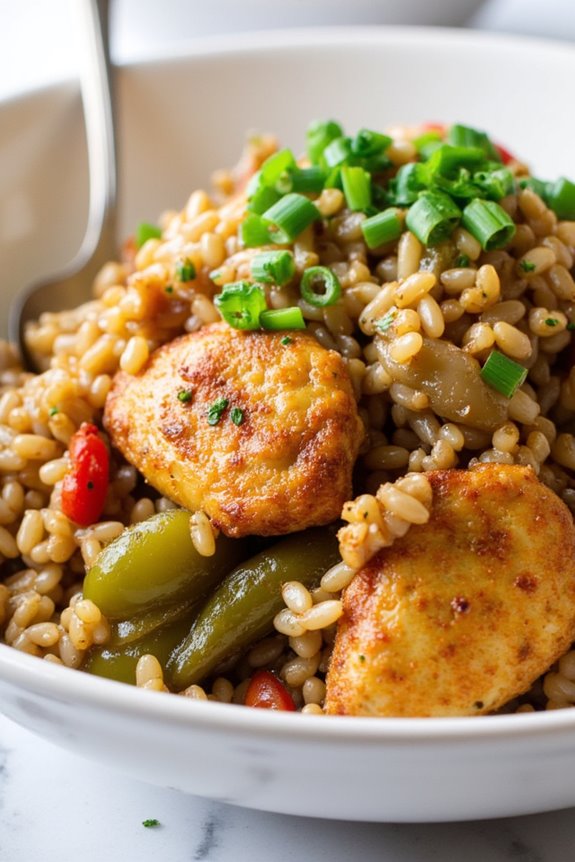 healthy cajun chicken rice