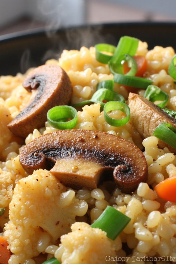 healthy cauliflower fried rice