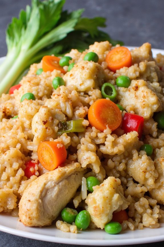 healthy cauliflower fried rice