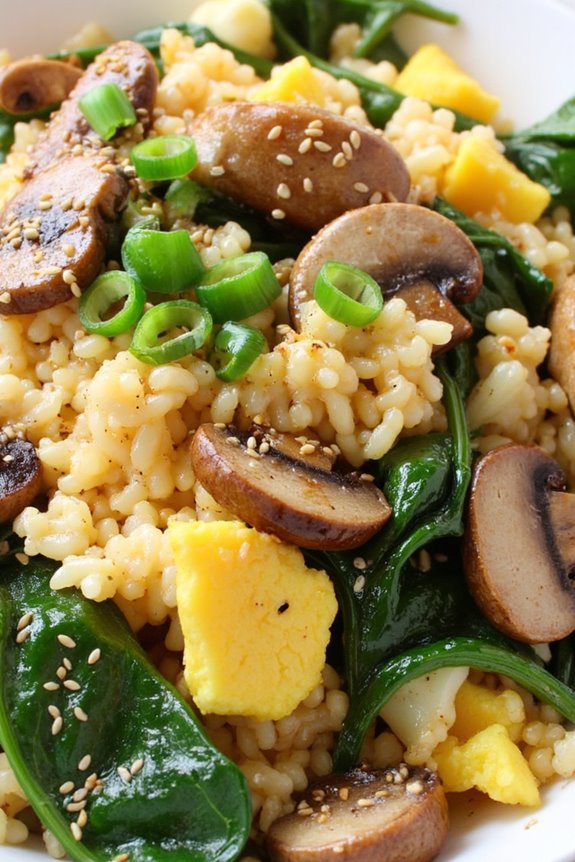 healthy cauliflower fried rice