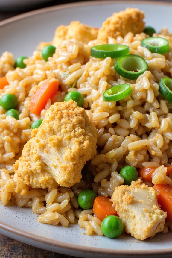 healthy cauliflower fried rice