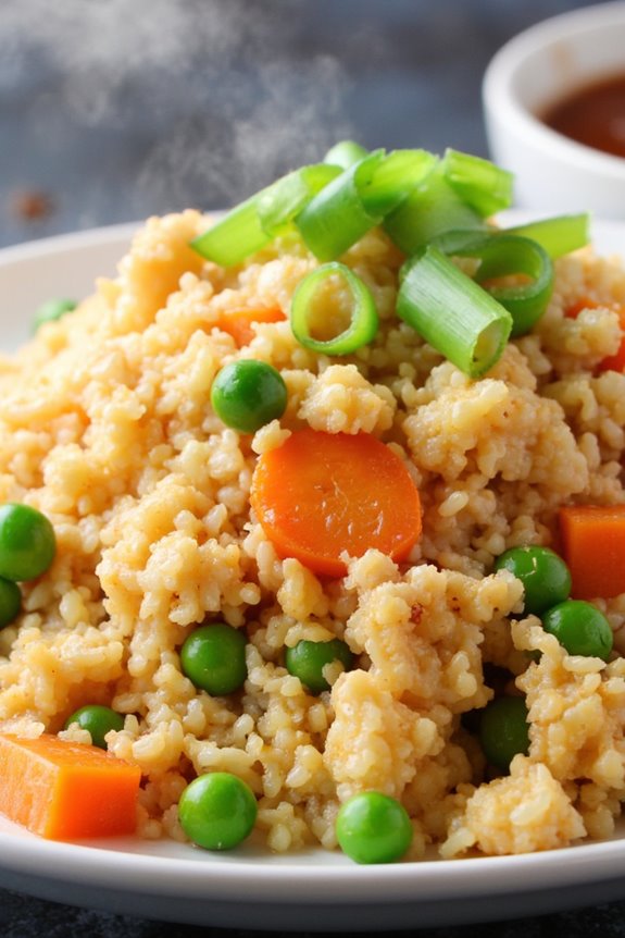 healthy cauliflower rice alternative