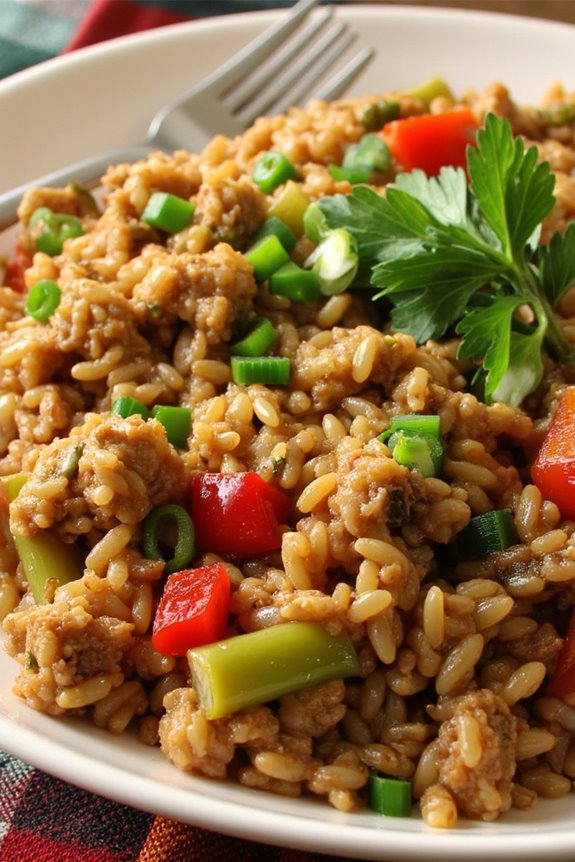 healthy dirty rice recipe