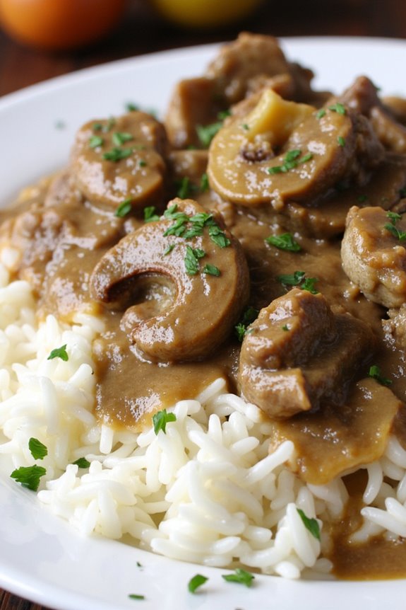 hearty beef stroganoff recipe