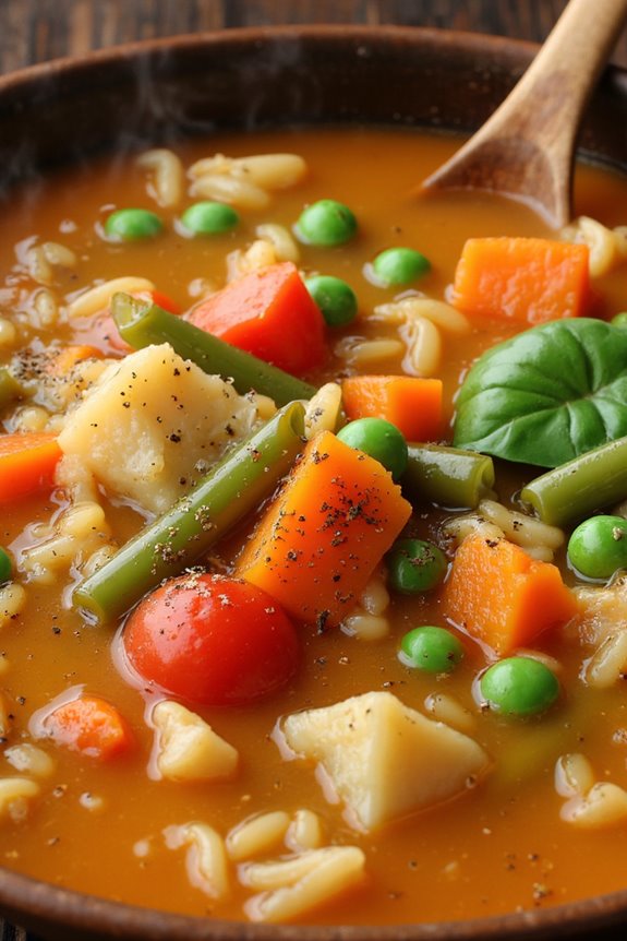 hearty vegetable rice stew