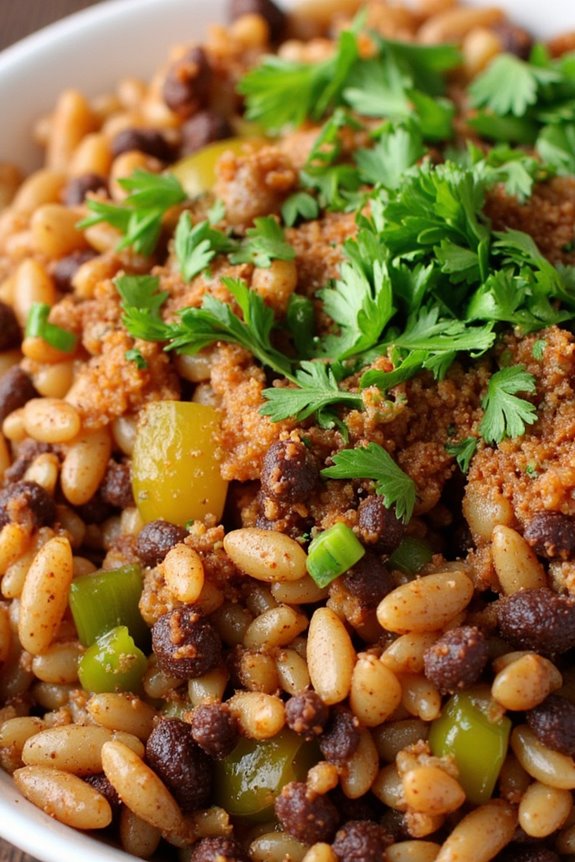 hearty vegetarian rice dish