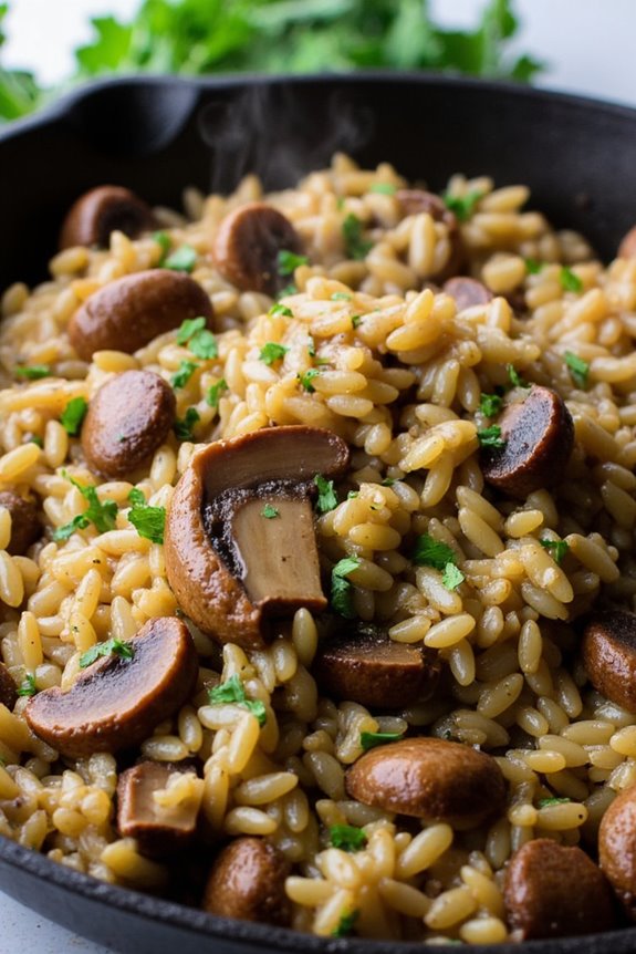 hearty wild rice skillet