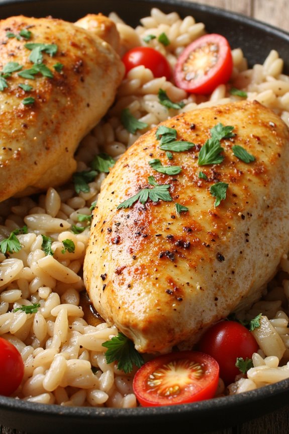 italian herb chicken bake