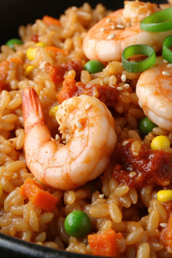 kimchi shrimp fried rice recipe