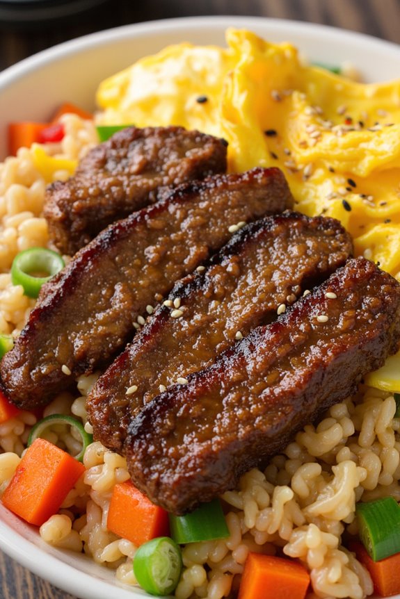 korean bulgogi beef fried rice