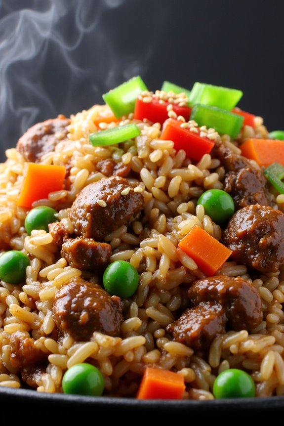 korean bulgogi beef fried rice