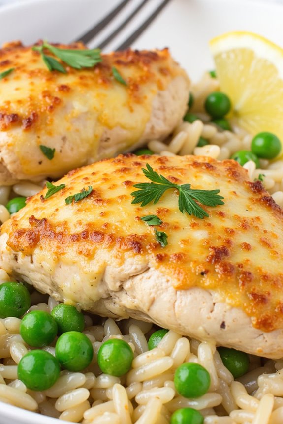 lemon herb chicken casserole delight