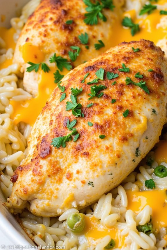 lemon herb chicken casserole