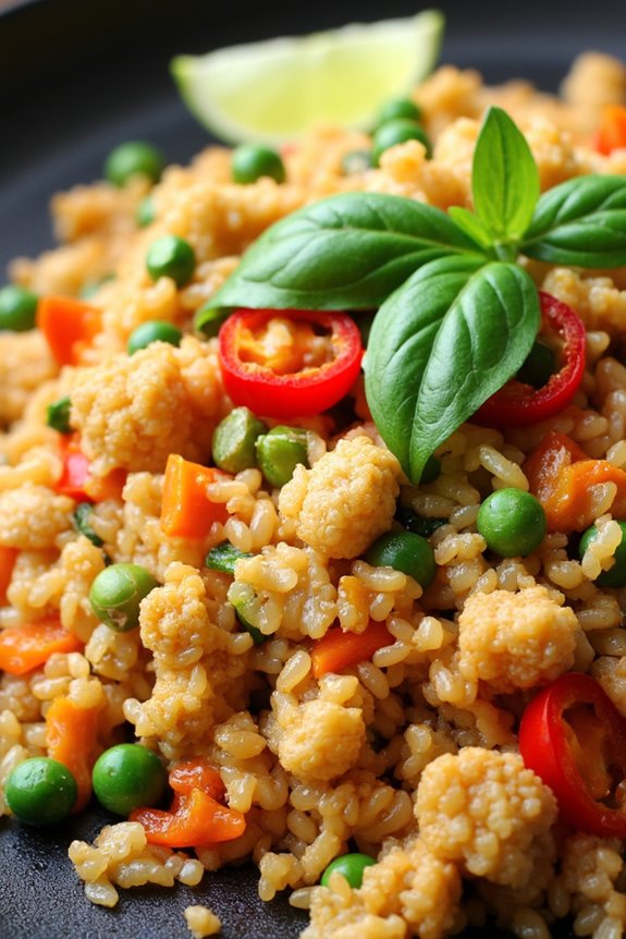 low carb flavorful fried rice