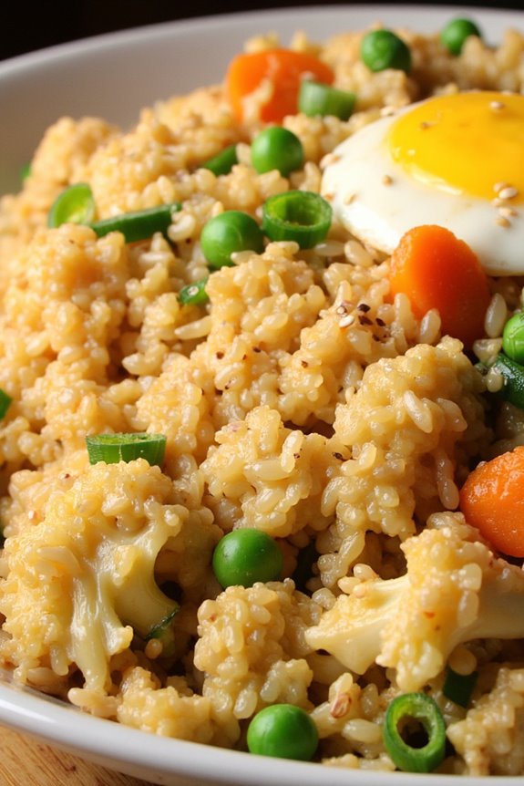 low carb vegetable fried rice