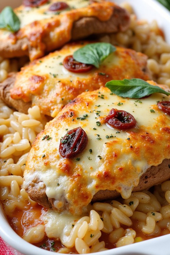 mediterranean chicken rice casserole
