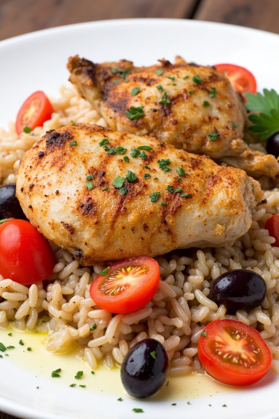mediterranean chicken rice recipe