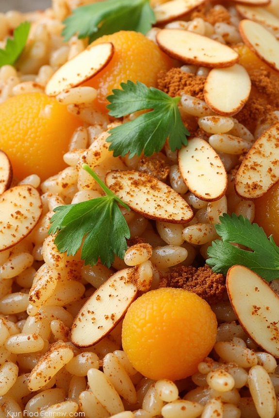 moroccan rice with apricots