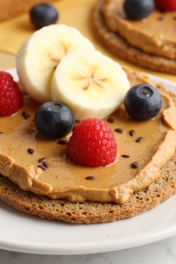 nutritious almond butter snack