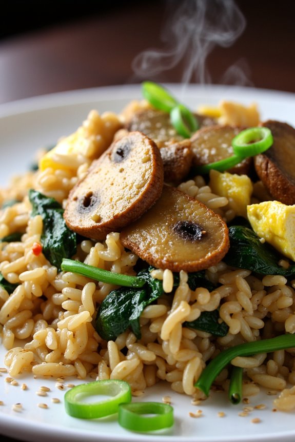 nutritious gluten free fried rice