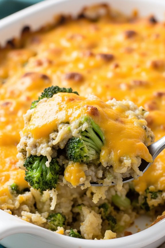 nutritious quinoa broccoli casserole