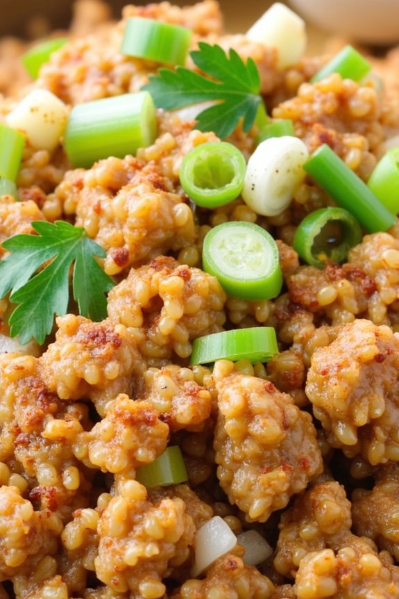 nutritious turkey quinoa dish