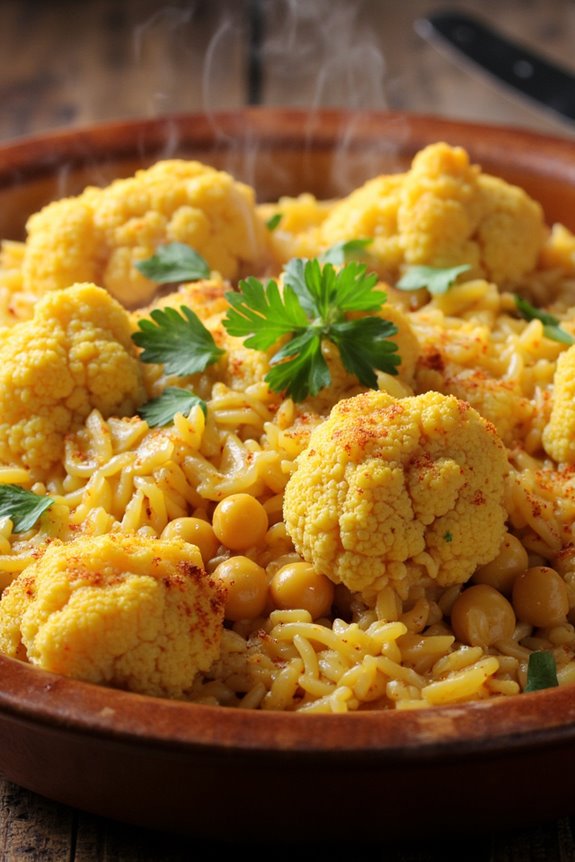 nutritious vegan rice casserole