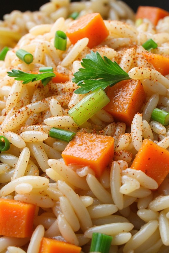 nutritious vegetable dirty rice