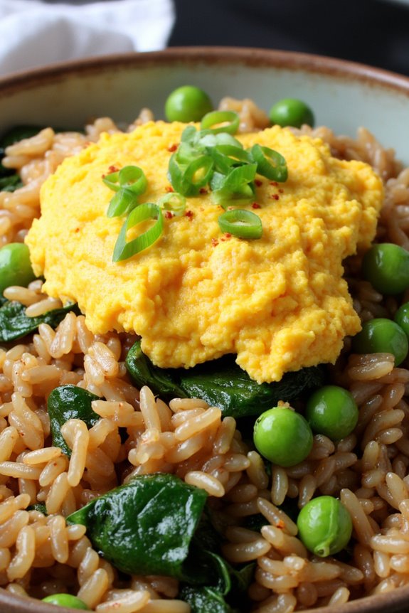 nutritious vegetable fried rice