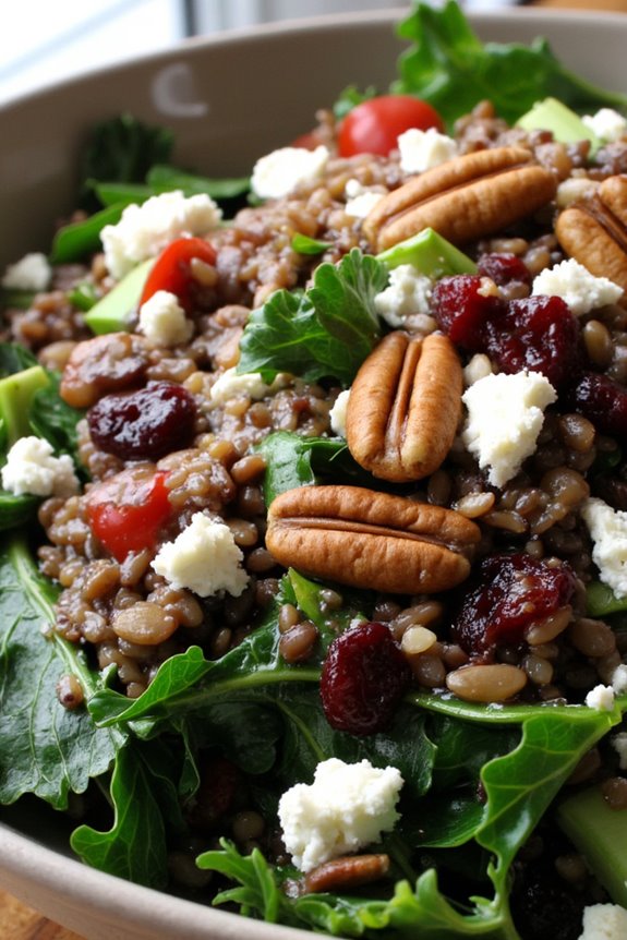 nutritious wild rice salad